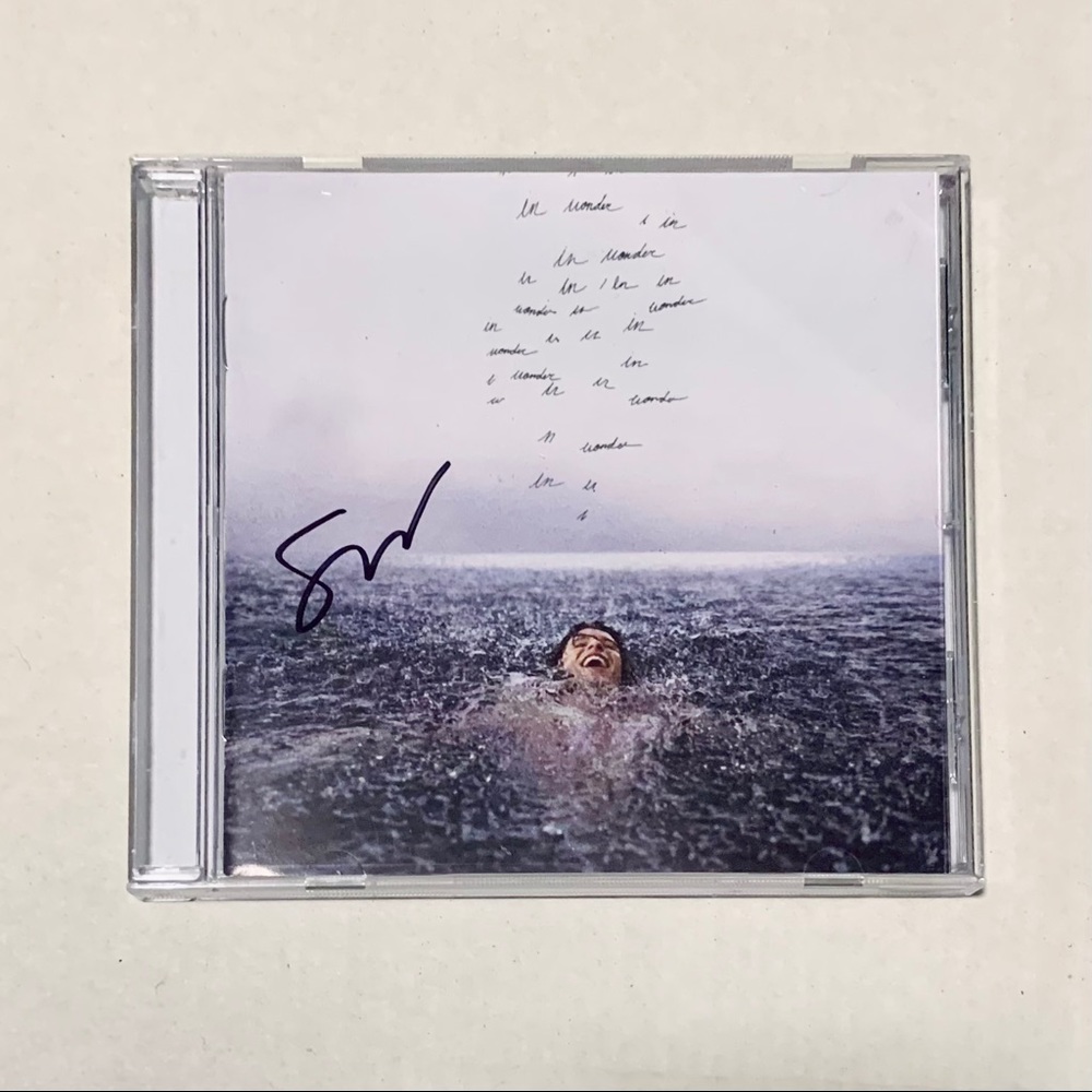 Shawn Mendes SIGNED Wonder Album C D Autographed